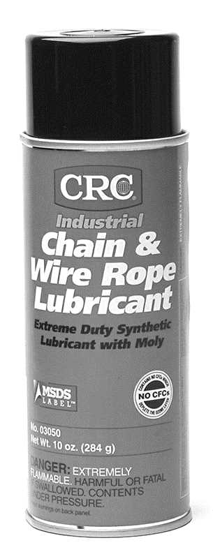 CHAIN WIRE ROPE LUBE 10 Oz CRC CHAIN WIRE ROPE LUBE 10 Oz CRC