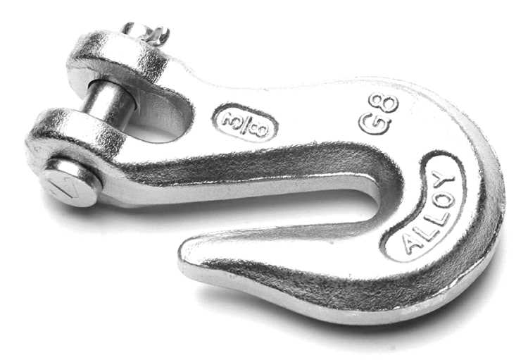 Chain Hooks | 3/8 G40 CLEVIS GRAB HOOK HI TEST ZINC | 3/8 G40 CLEVIS ...