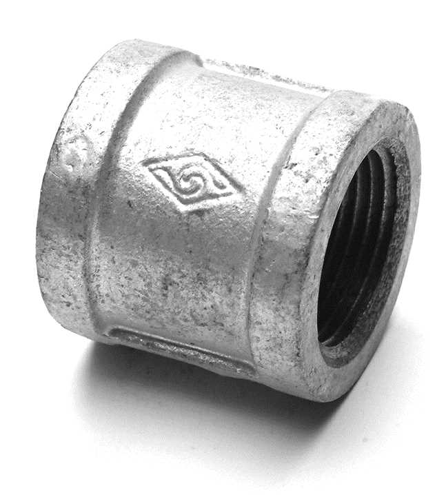 6" PIPE COUPLING GALVANIZED (BANDED) 6" PIPE COUPLING GALVANIZED