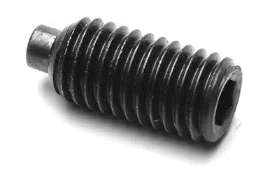 1/2-20 X 1 BRASS TIP SOCKET SET SCREW PLAIN